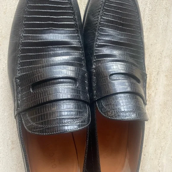 Rare Lizard Gucci Men’s Loafer - 11